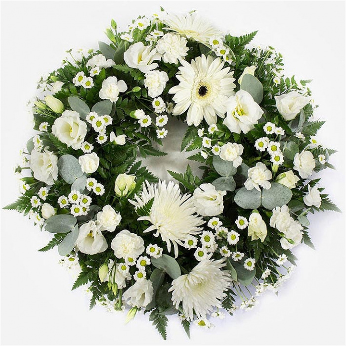 Tributes | White Wreath