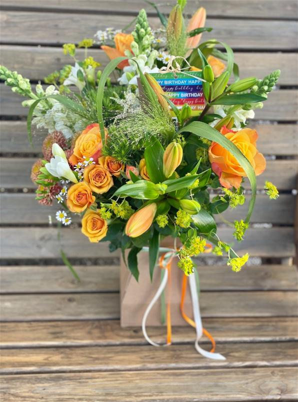 Funeral & Sympathy | Handtied Bouquets | Florist Choice Handtied Bouquet