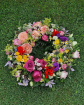 Sympathy | Garden Style Funeral Wreath