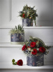 CHRISTMAS | Merry Berry Christmas Flower Hatbox