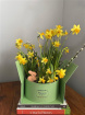 Flower Arrangements | Easter Hatbox Centrepiece