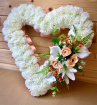 Artificial Funeral Flowers | Heart Wreath