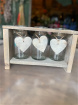Floral Arrangements | Gifts | Mother's Day | Spring/Summer | Trio of Bud Vases Wooden Rack