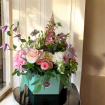 Floral Arrangements | Funeral Flowers | Gifts | Mother's Day | Spring/Summer | Flowertastic Fresh Floral Hat Box Gift