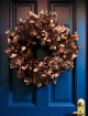 Gifts | Wreaths | Fresh Dipped Metallic Copper Eucalyptus Wreath