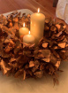 Gifts | Wreaths | Fresh Dipped Metallic Copper Eucalyptus Wreath