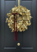 Gifts | Wreaths | Fresh Dipped Gold Eucalyptus Wreath
