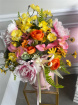 Artificial hatbox | Pink Artificial hatbox