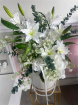 Artificial hatbox | White Artificial Hatbox