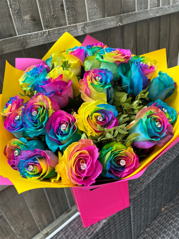 Bouquets | Somewhere over the rainbow bouquet