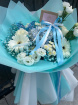 Bouquets | Baby blue bliss flower bomb