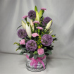 Arrangements | Corporate | Gifts | Mother's Day | Upright Floral Hat Box Arrangement