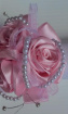 Debs Corsage | Gifts | Pink Rose Artificial Wrist Corsage