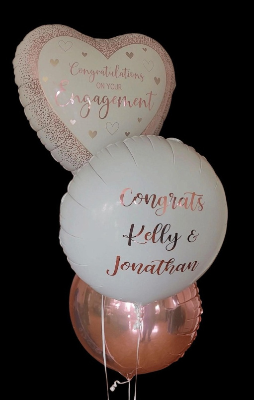 Balloons | Gifts | Personalised Engagement Balloons