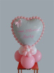 Balloons | Luxury Balloon Table Topper with Pearl Detail & Bow