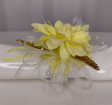 Debs Corsage | Gifts | Artificial Yellow Debs Wrist Corsage