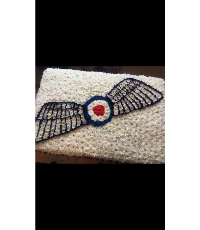 Bespoke Sympathy | RAF Wings Tribute