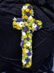 Sympathy | Multi Floral Cross Tribute