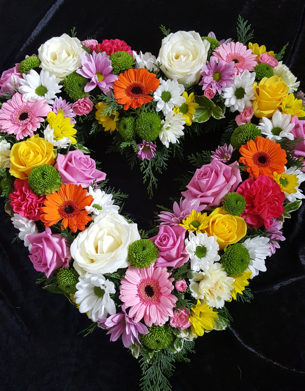 Sympathy | Open Heart Multi Floral