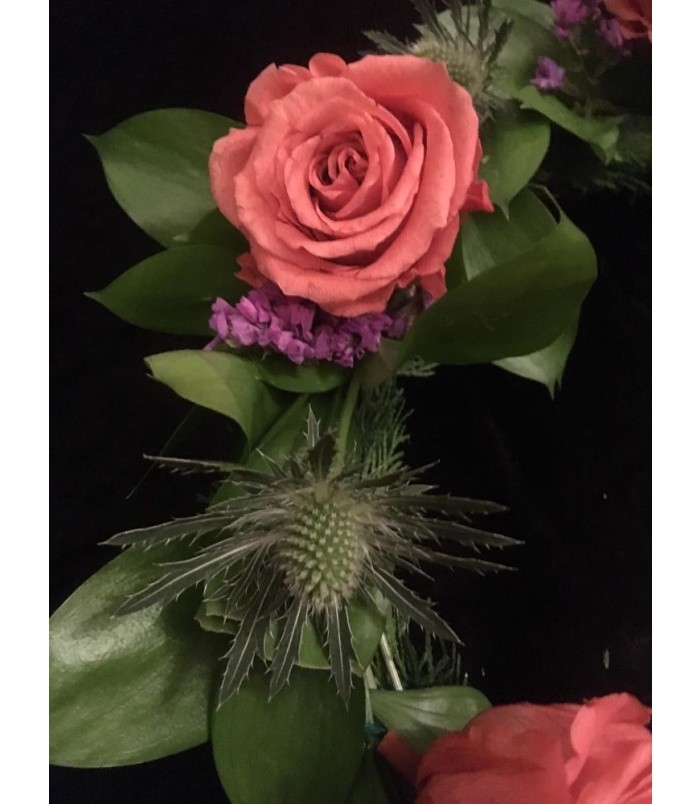 Biodegradable funeral tributes | Blush Biodegrable Wreath