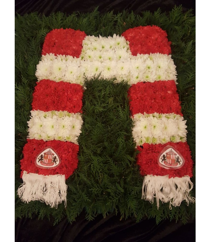 Bespoke Sympathy | Sunderland Football Scarf