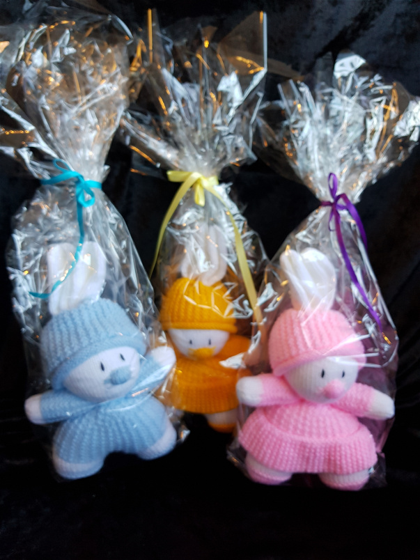 Gifts | Hand Crafted Knitted Bunnies