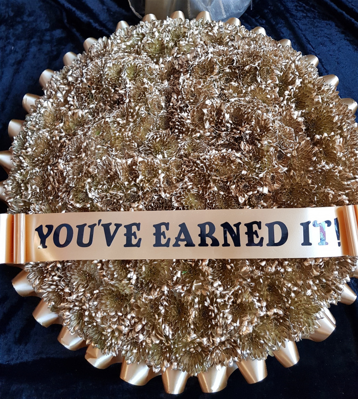 Arrangements | Bespoke Sympathy | Gold medal arrangement