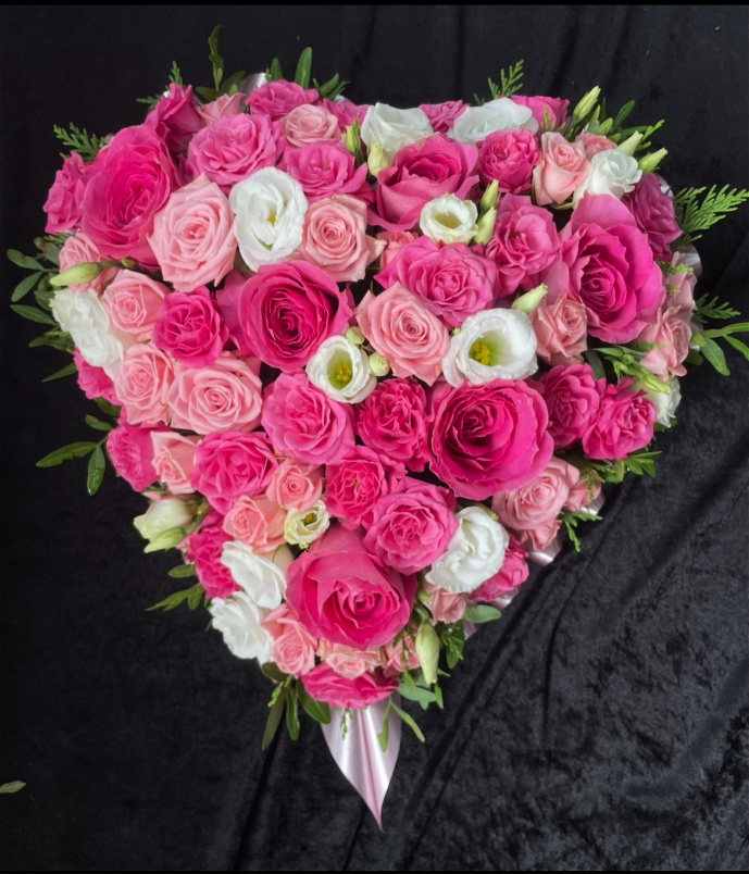 Sympathy | Luxury Rose Heart