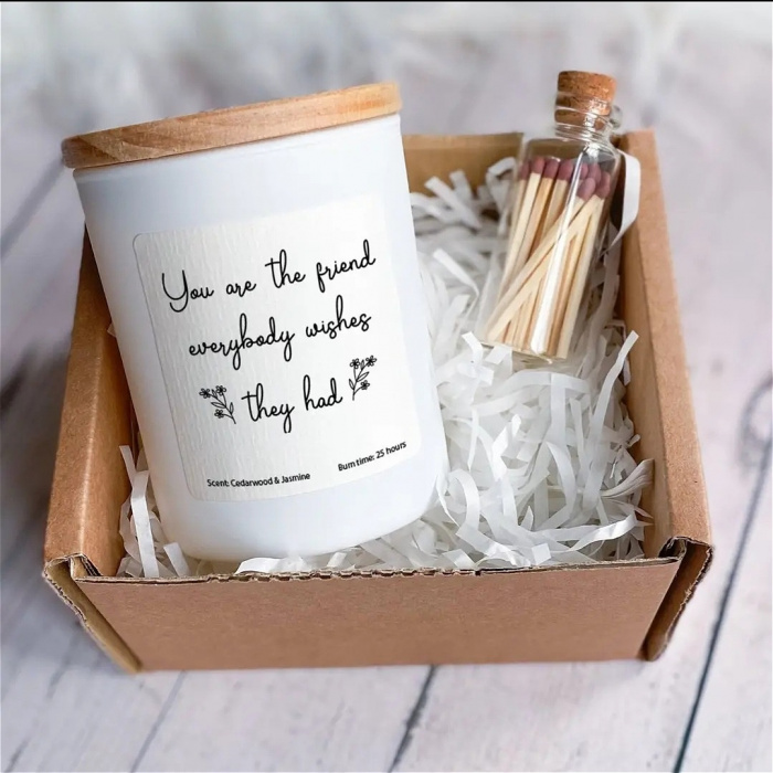 Gifts | Candle for friendship gift.