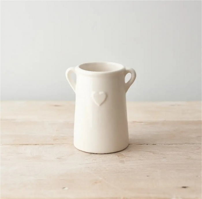 Vases | Embossed Heart Planter.