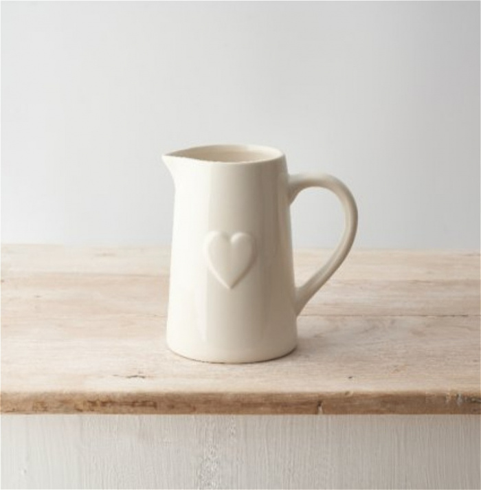 Upsell gifts | Vases | Ceramic Heart Jug.
