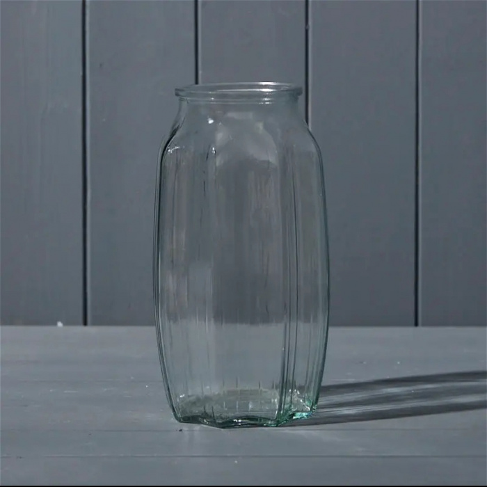 Vases | Clear glass vases.