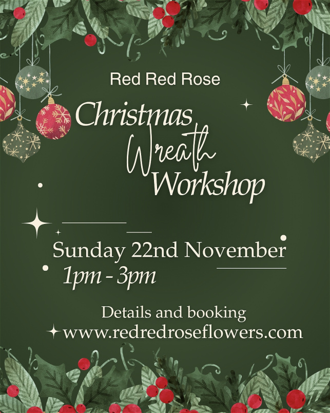 Christmas | Workshops | Wreath workshop.