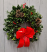 Christmas | Traditional holly wreath