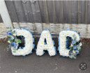 Football Funeral Flowers | Funeral Flowers  | Muslim Asian Funeral Flowers | DAD Funeral Letters