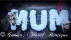 Funeral Flowers  | Muslim Asian Funeral Flowers | MUM foliage edge Funeral letters