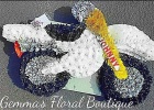 Funeral Flowers  | Upsell gifts | Motorbike Tribute