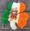 Funeral Flowers  | Funeral Irish Flowers | Irish Shamrock