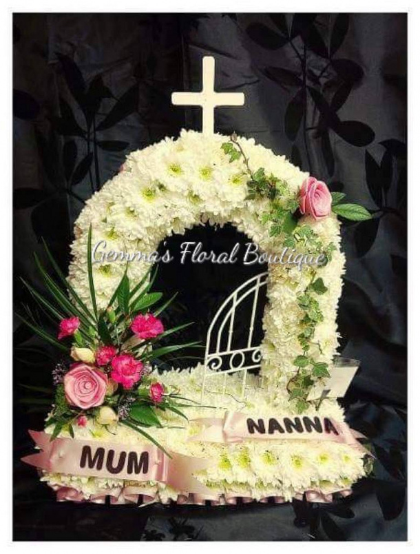 Funeral Flowers | Gates of heaven