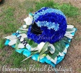 Funeral Flowers  | Motorcycle Helmet