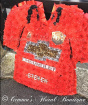 Football Funeral Flowers | Funeral Flowers  | Football Shirt MUFC