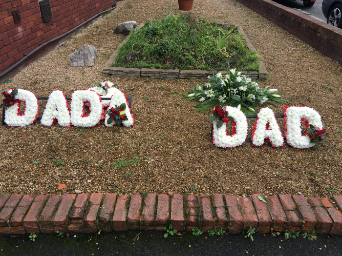 Funeral Flowers  | Muslim Asian Funeral Flowers | Dada Funeral Flowers Letters