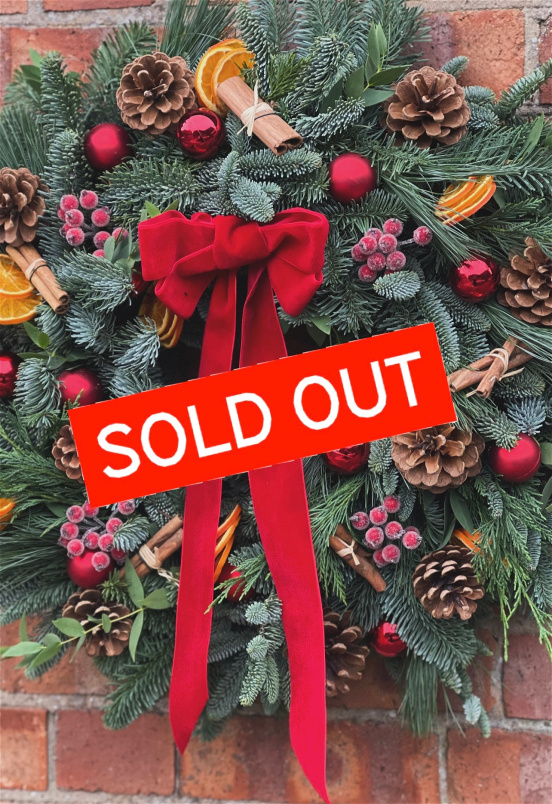 CHRISTMAS | Christmas Wreath Workshop Thursday 27th November 2025 (Evening)