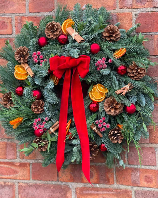 CHRISTMAS | Christmas Wreath Workshop Wednesday 26th November 2025 (Evening)