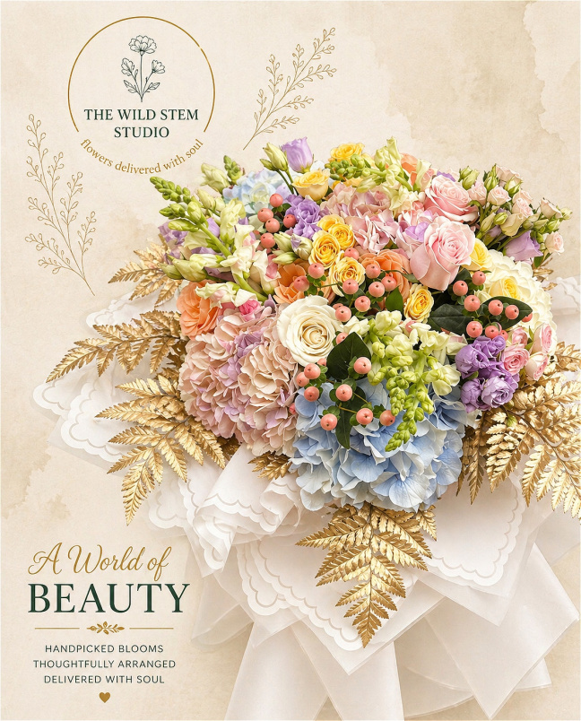 The Grandeur Bouquet | The Wild Crown Bouquet