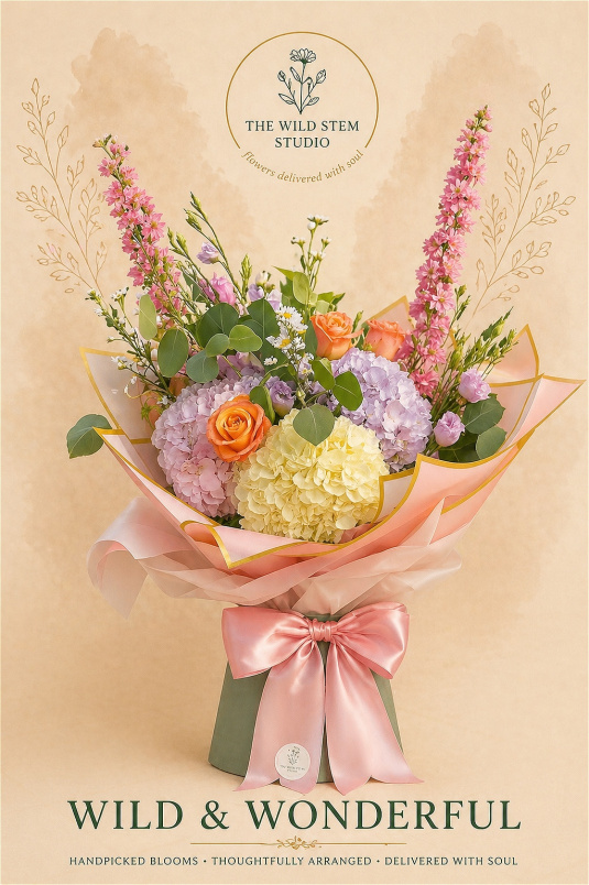 Luxe Bouquets | Wild Blush Dream