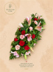 Sympathy Tributes | Traditional coffin spray