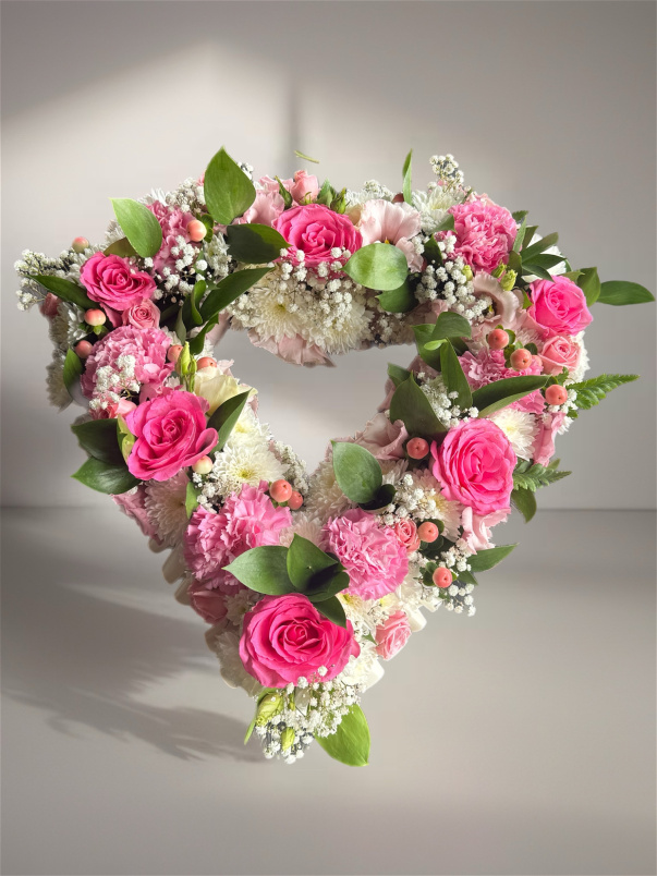 Sympathy Tributes | Bespoke Open heart tribute