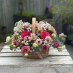 Sympathy Tributes | Wild cottage basket