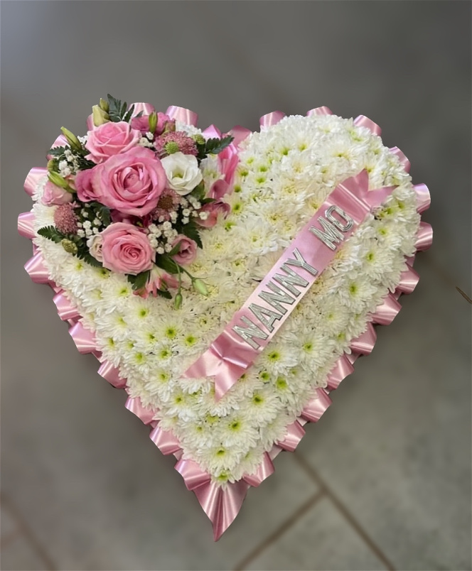 Sympathy Tributes | Traditional Heart